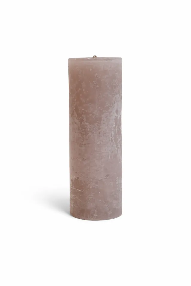 ein-st-ck-vom-gl-ck-stumpenkerze-rustic-leinen-7x20-cm image 1