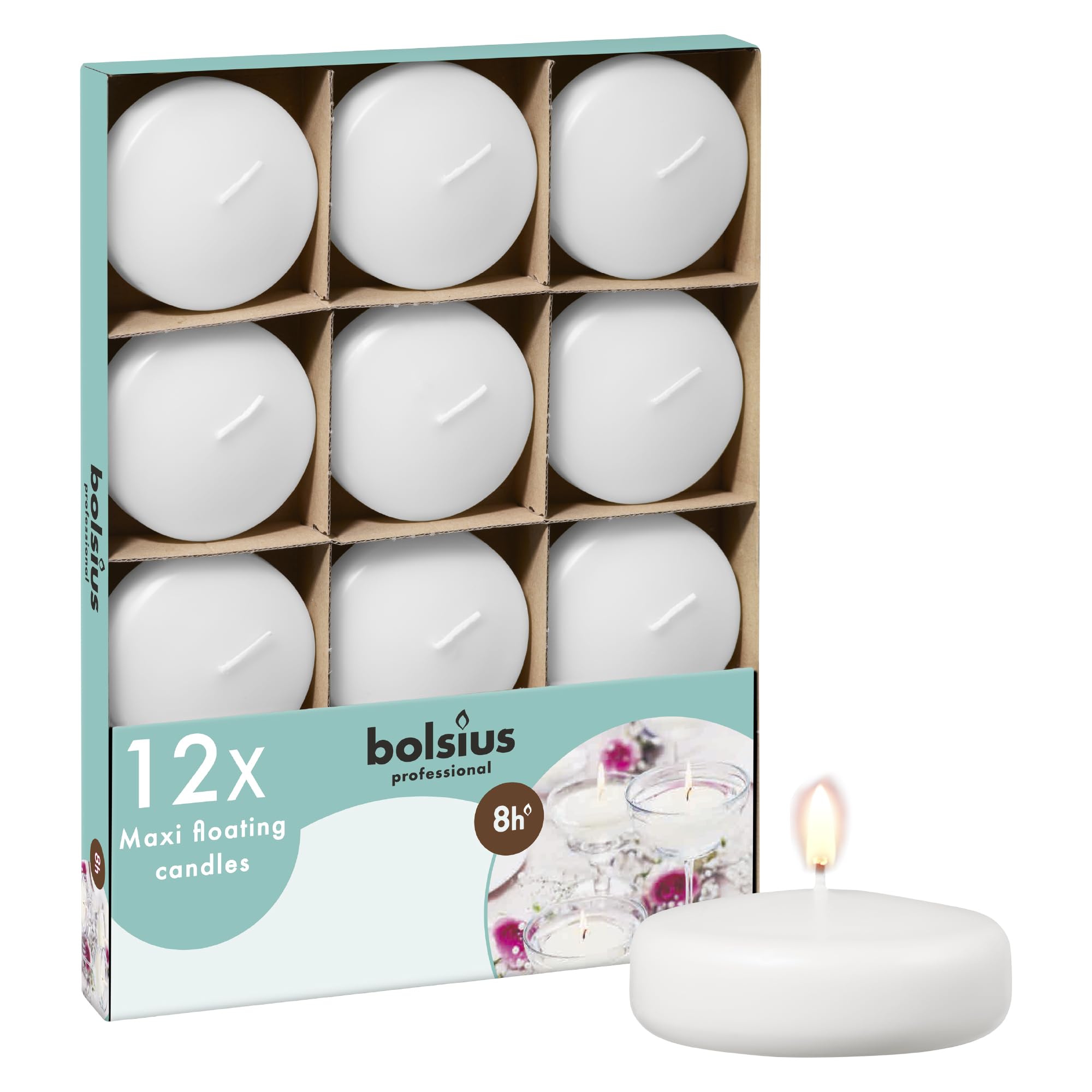 bolsius-true-scents-maxi-schwimmkerzen-wei-12er-7-7-cm-8h image 1