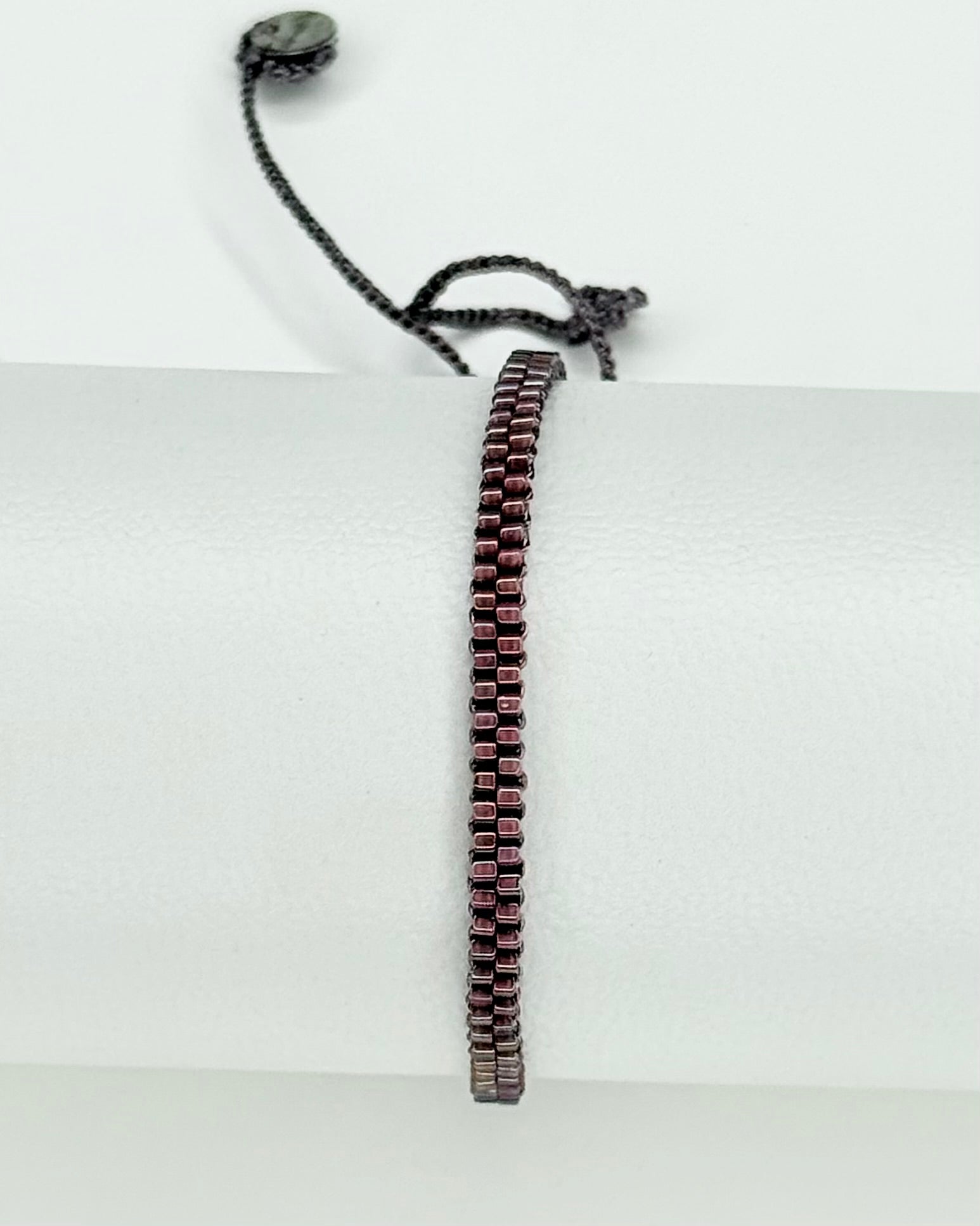 ein-st-ck-vom-gl-ck-maelys-armband-beere-metallic-peyote image 2