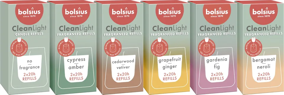 bolsius-cleanlight-nachf-llungen-duftkerze-12er-set-verschiedene-d-fte image 1