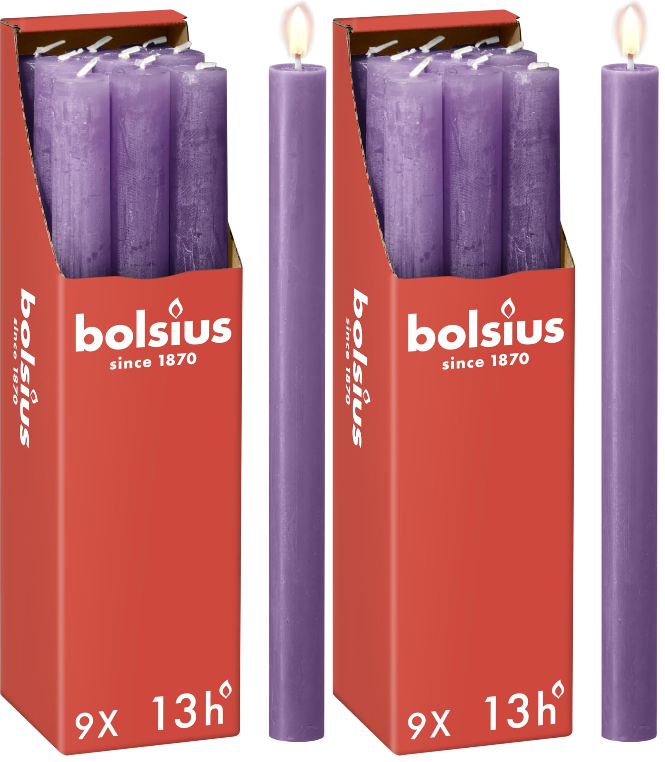bolsius-rustik-stabkerzen-lila-9-st-ck-27cm-13h image 7