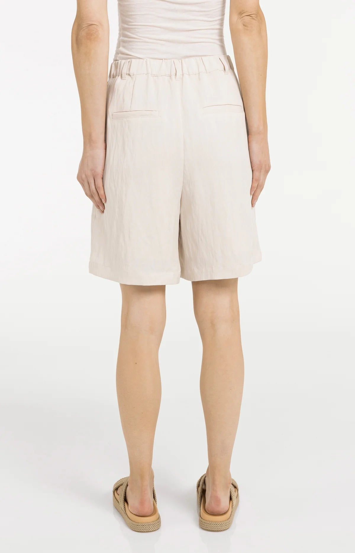yaya-bermudashorts-bundfalten-shorts-creme-36 image 2