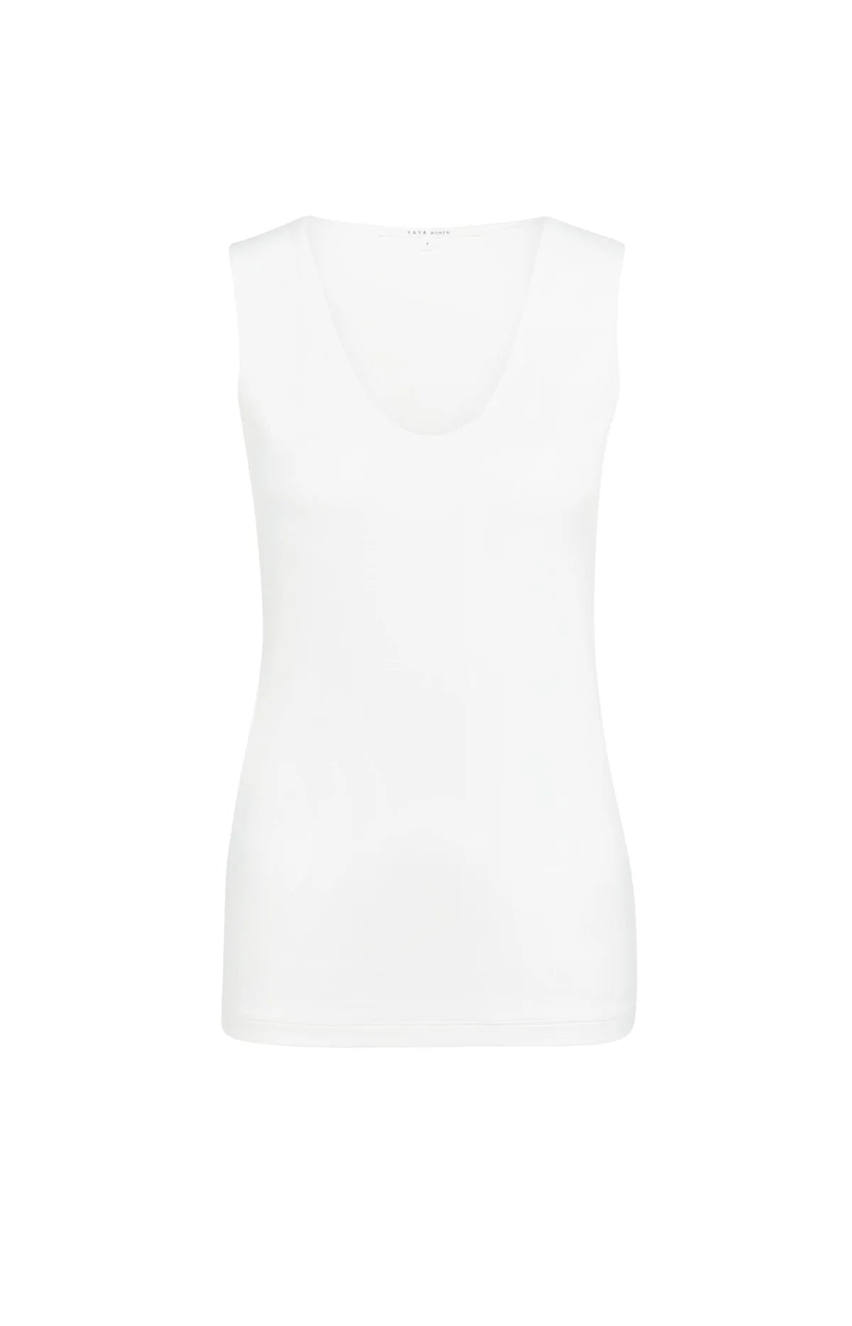 yaya-basic-tanktop-v-ausschnitt-offwhite-wei image 6