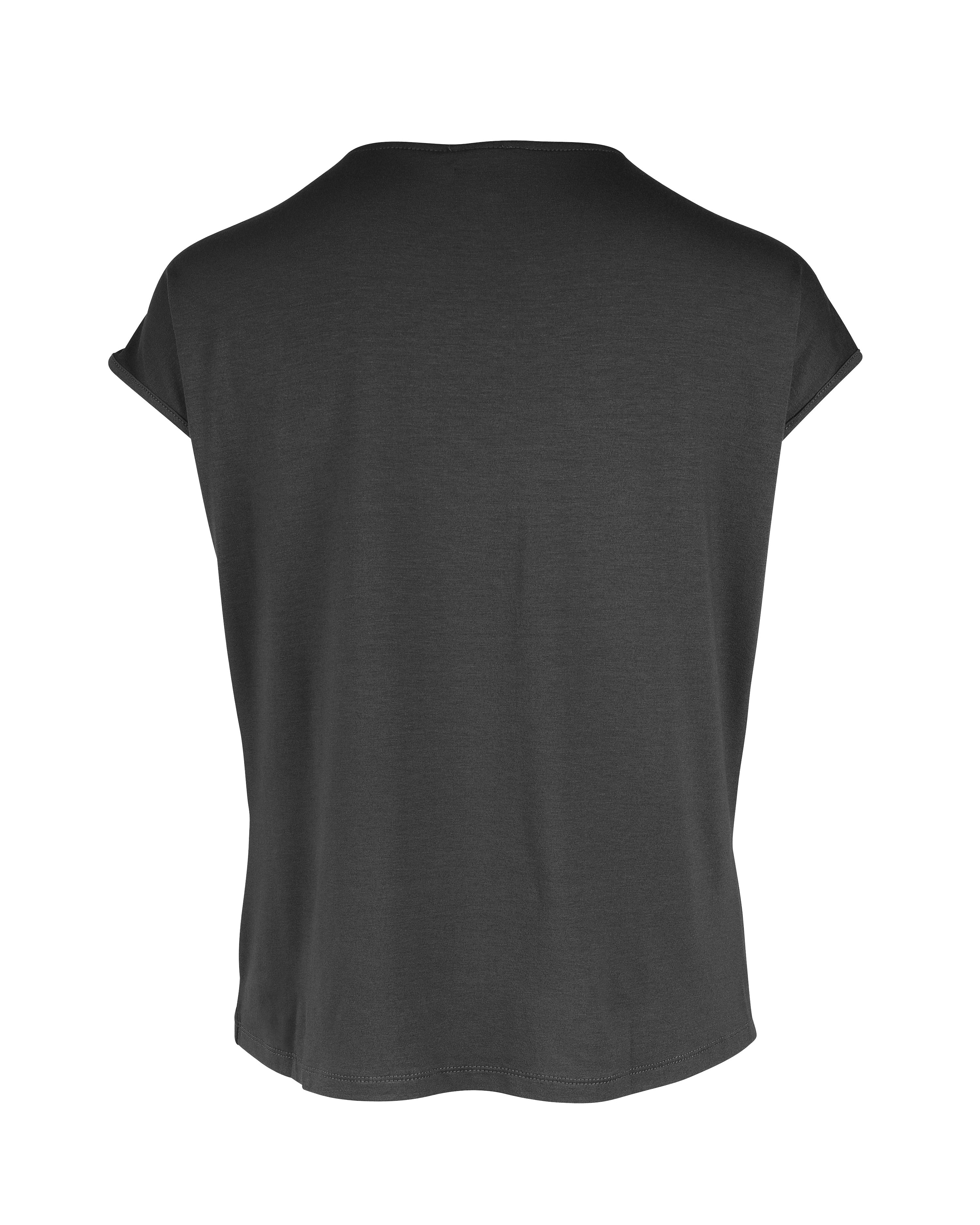 n-denmark-yasmi-t-shirt-v-ausschnitt-schwarz-viskose-xs-l image 2