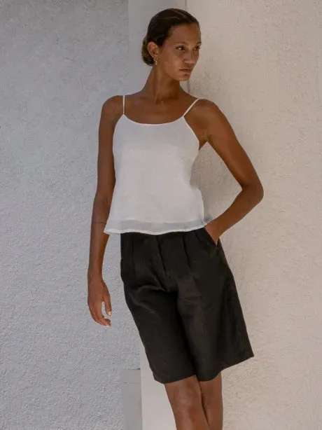 luciee-frangipani-ramie-top-wei-spaghettitr-ger-s-l image 1