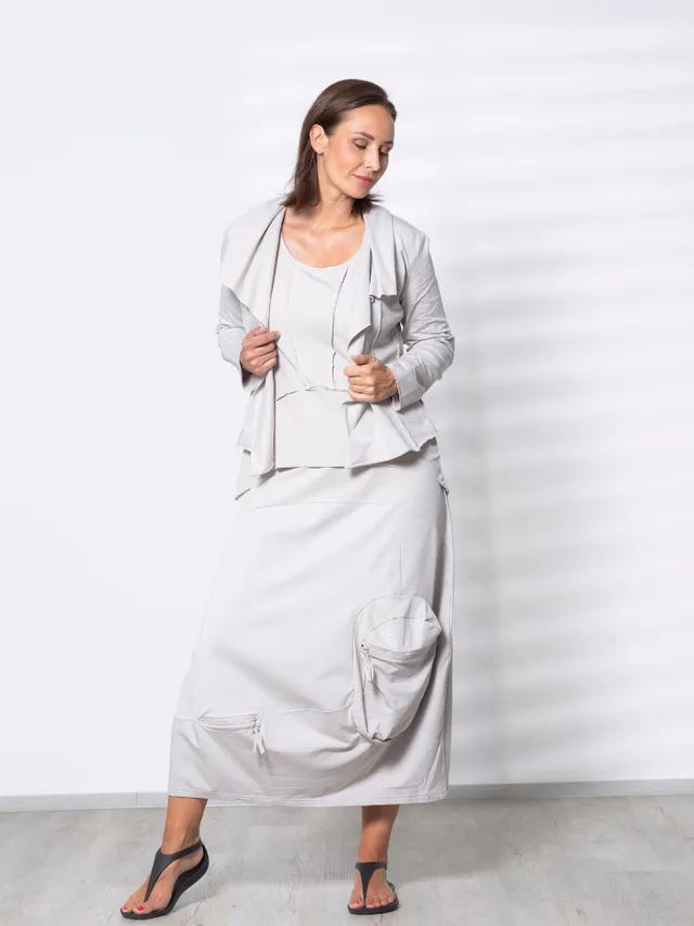 anastasia-kampeas-jersey-ballonrock-maxi-sand-beige image 1