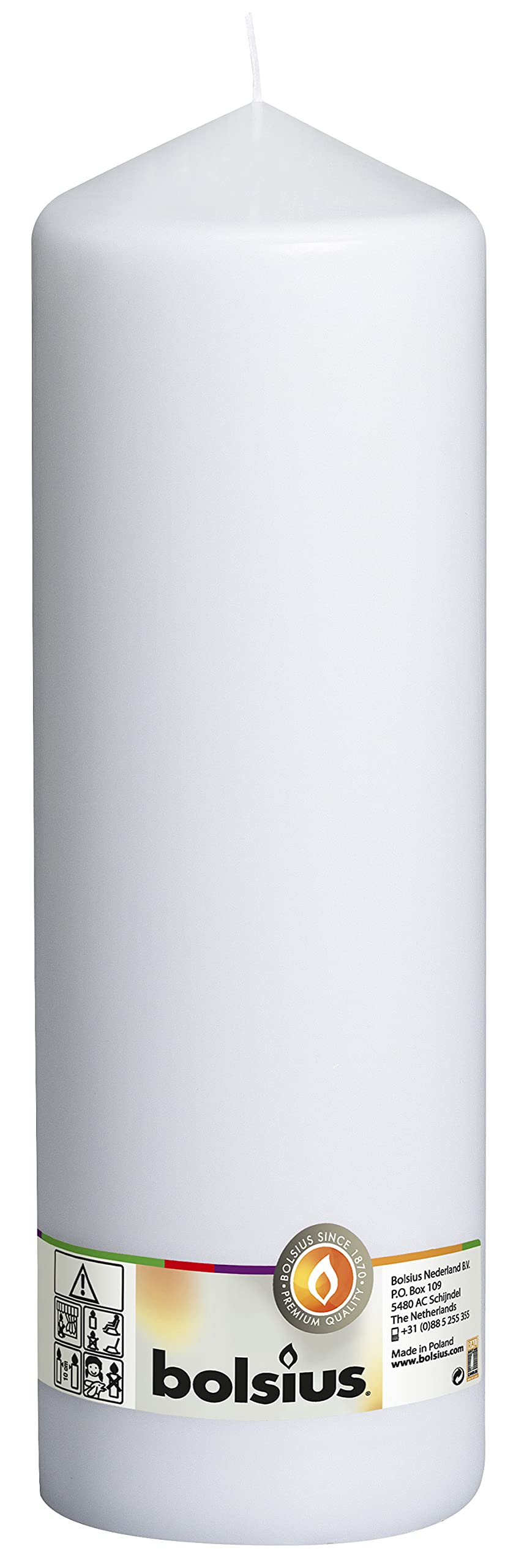 bolsius-essentials-stumpenkerze-wei-30x10-cm-175-stunden image 2